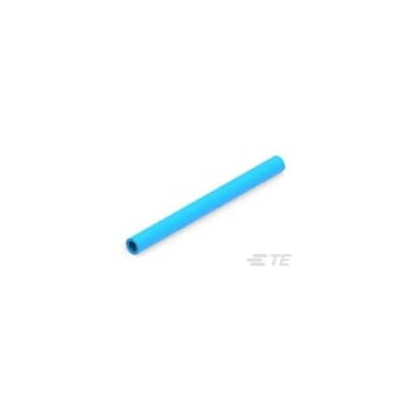 Te Connectivity Butt Splice Wire Connector, 14 AWG Max, Blue, Nylon Insulation, 600 V 603503-3